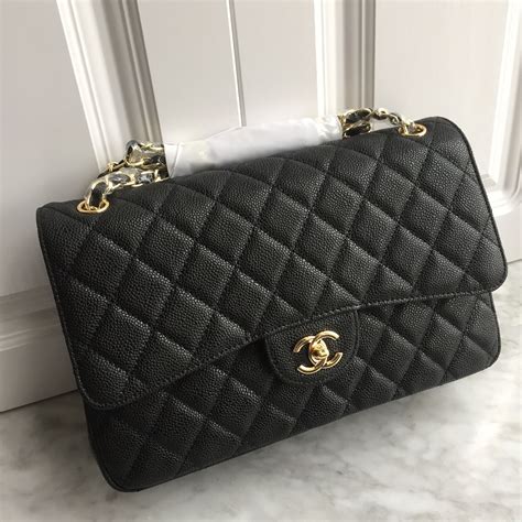 chanel classic bag black and gold|chanel classic flap bag black.